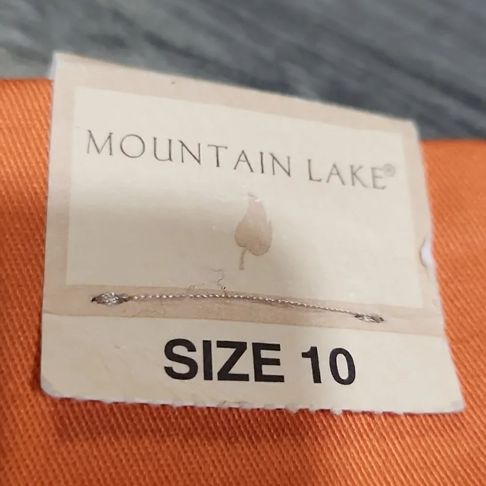 NWT Orange Mountain Lake Midi Skirt